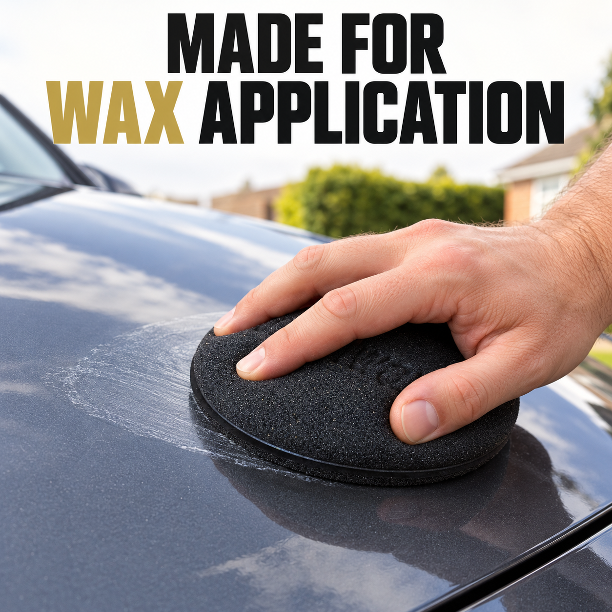 Angelwax Wax Applicator Sponge Pad — What job does it do?