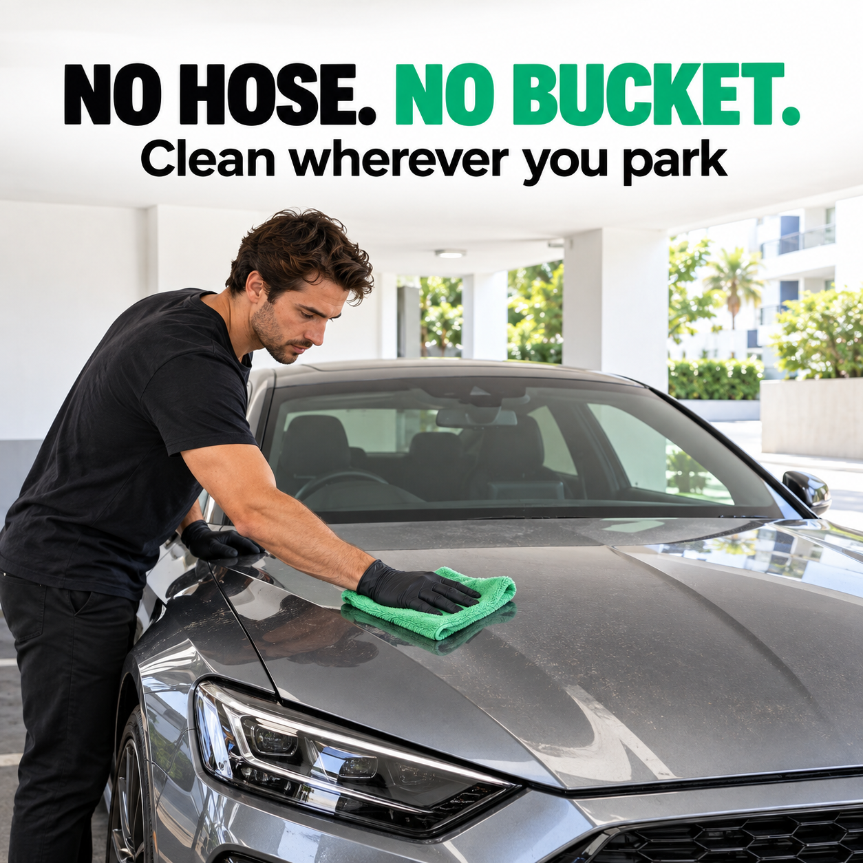 Armour Detail Supply Adapt Waterless Wash — Can I wash without a driveway?