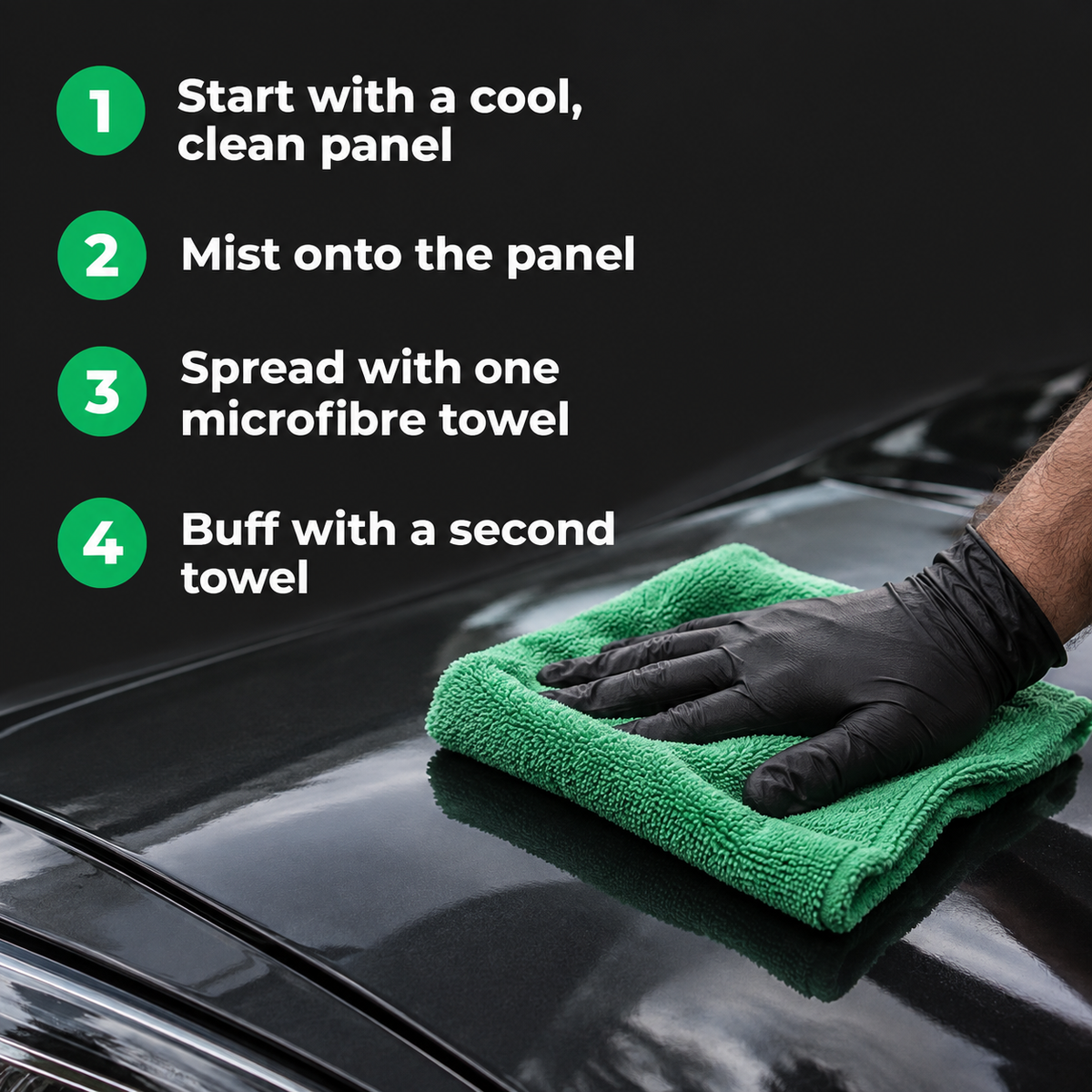 Armour Detail Supply Ceramic Spray Sealant — How do I apply it?
