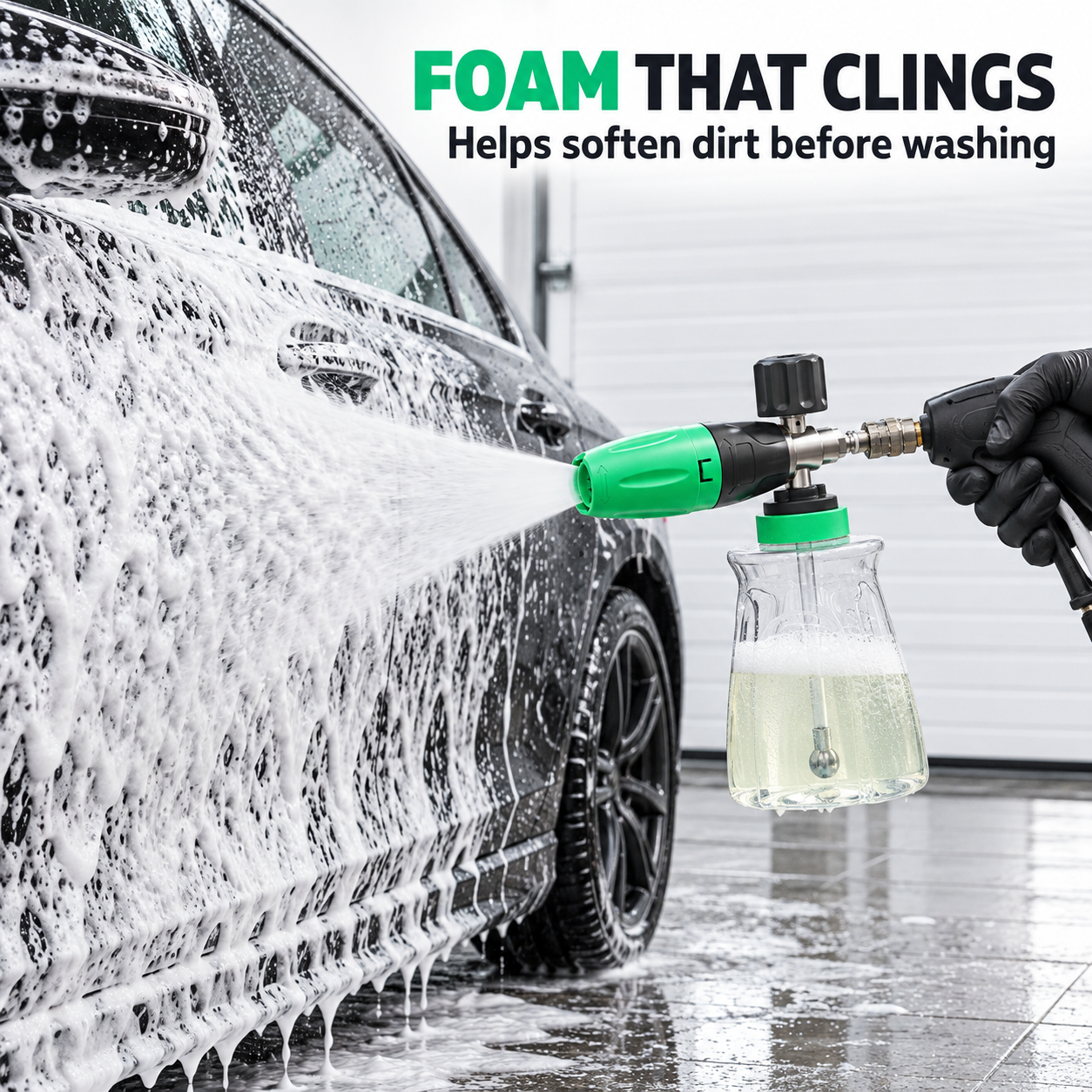 Armour Detail Supply DRFT Foam Cannon — What does foam do?