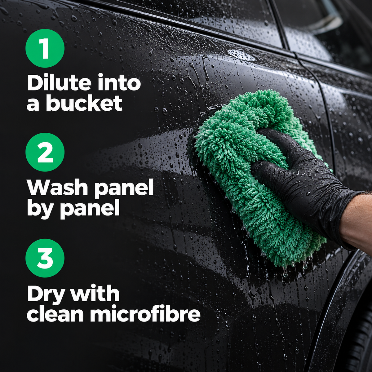 Armour Detail Supply Hero Rinseless Wash — How do I use it?