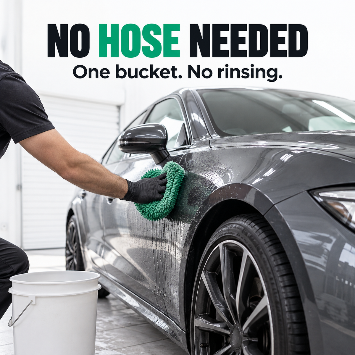 Armour Detail Supply Hero Rinseless Wash — Can I wash without a hose?