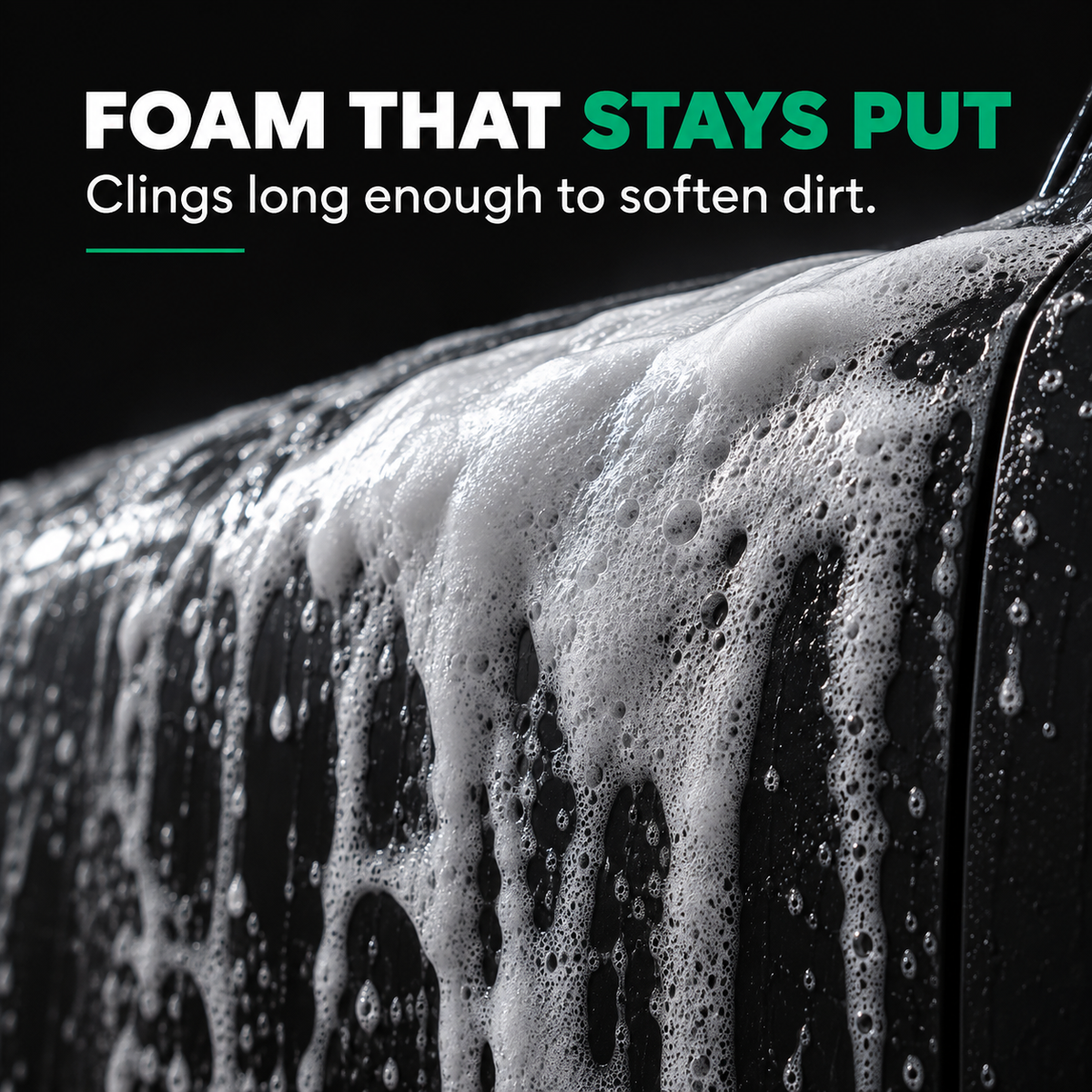 Armour Detail Supply Shampoo+ pH Neutral Car Shampoo — Why does foam cling?