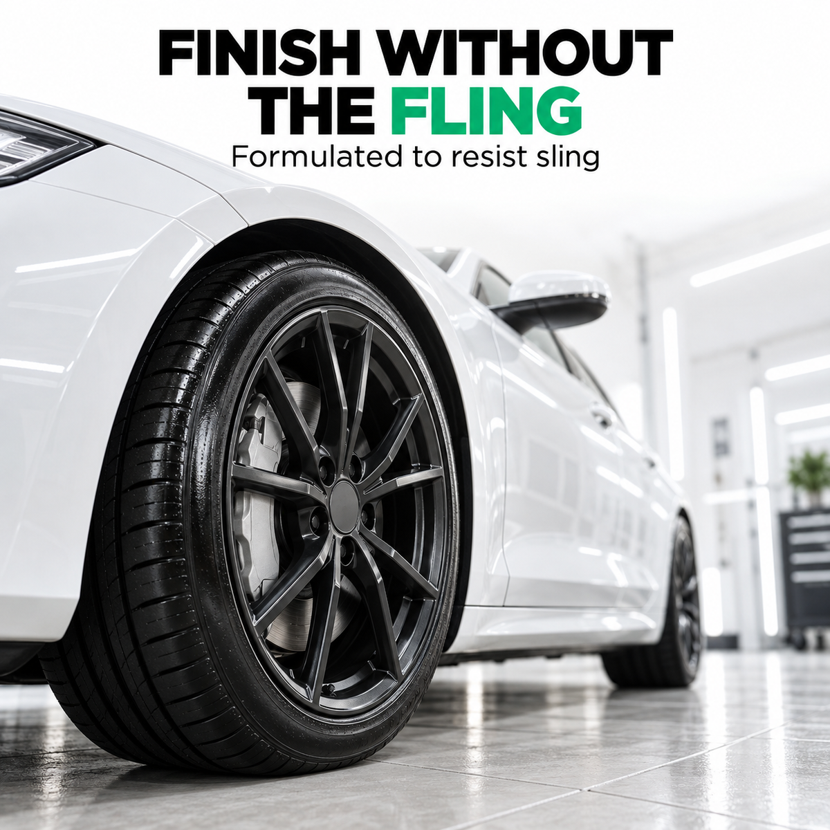 Armour Detail Supply Tire+ Tyre Dressing — Will it resist sling?