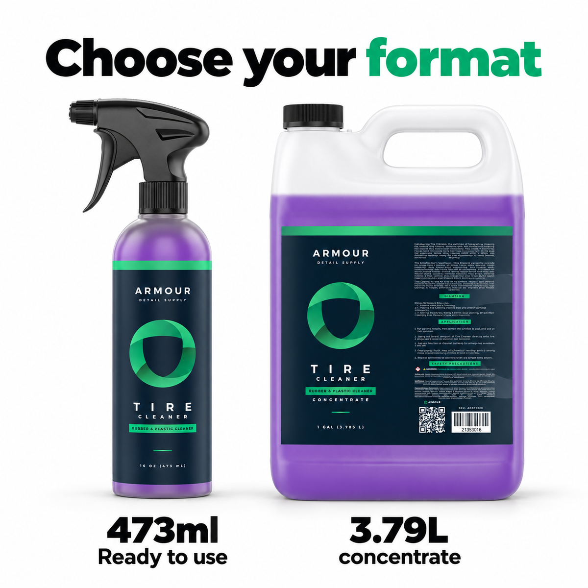 Armour Detail Supply Tyre Cleaner — Which version should I choose?