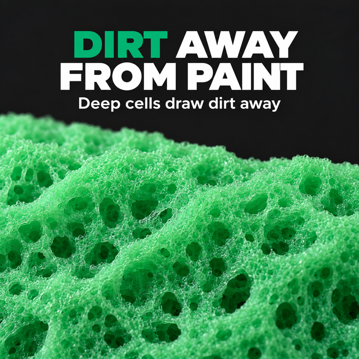 Armour Detail Supply Villain Wash Sponge — How does it handle dirt?