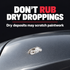 Autoglym Bird Dropping Wipes — What should I avoid?