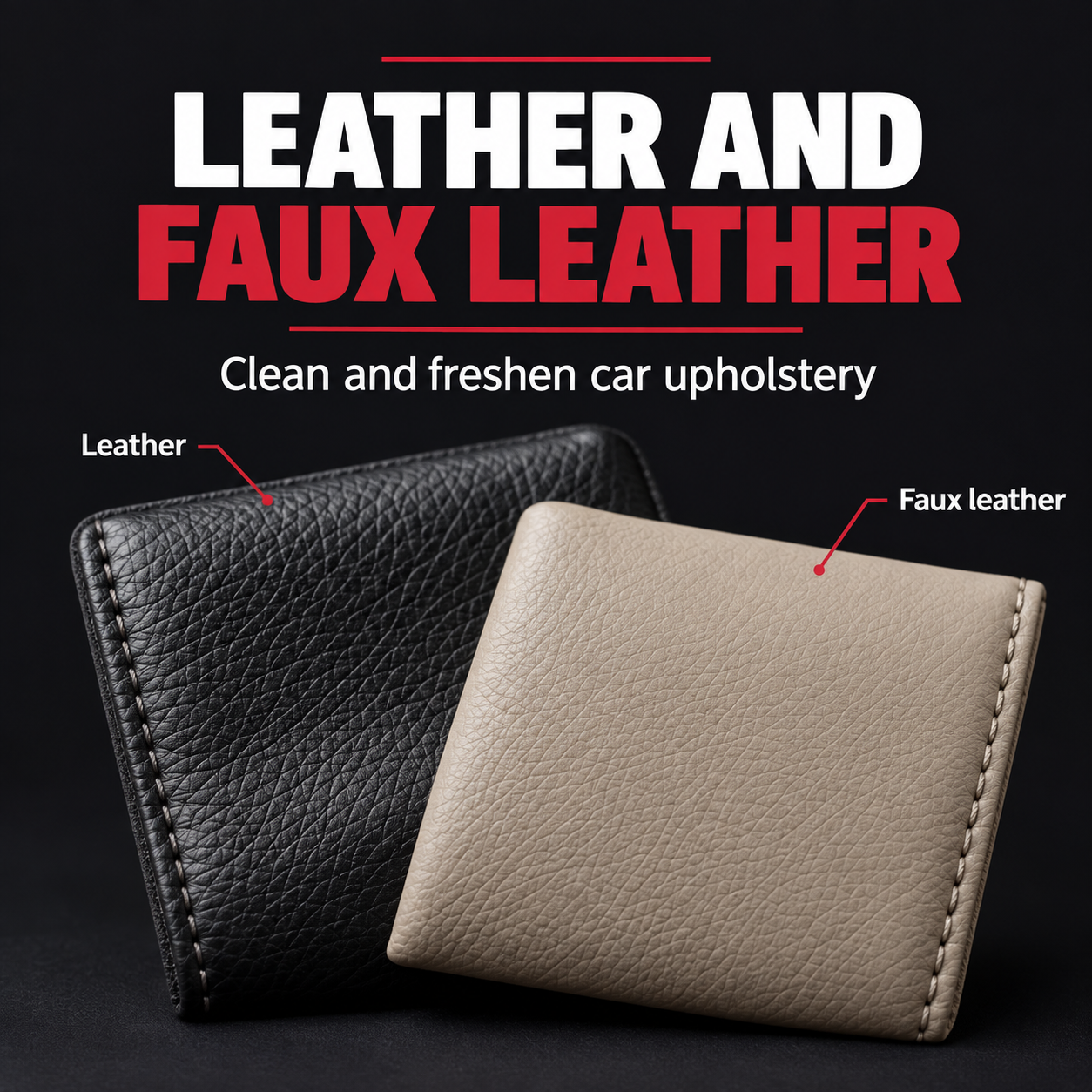Autoglym Leather Cleaner 500ml — Can I clean my upholstery?