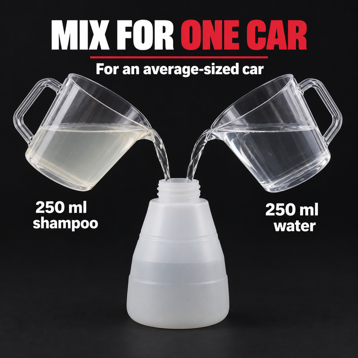 Autoglym Polar Wash Shampoo 2.5L — How much do I mix?