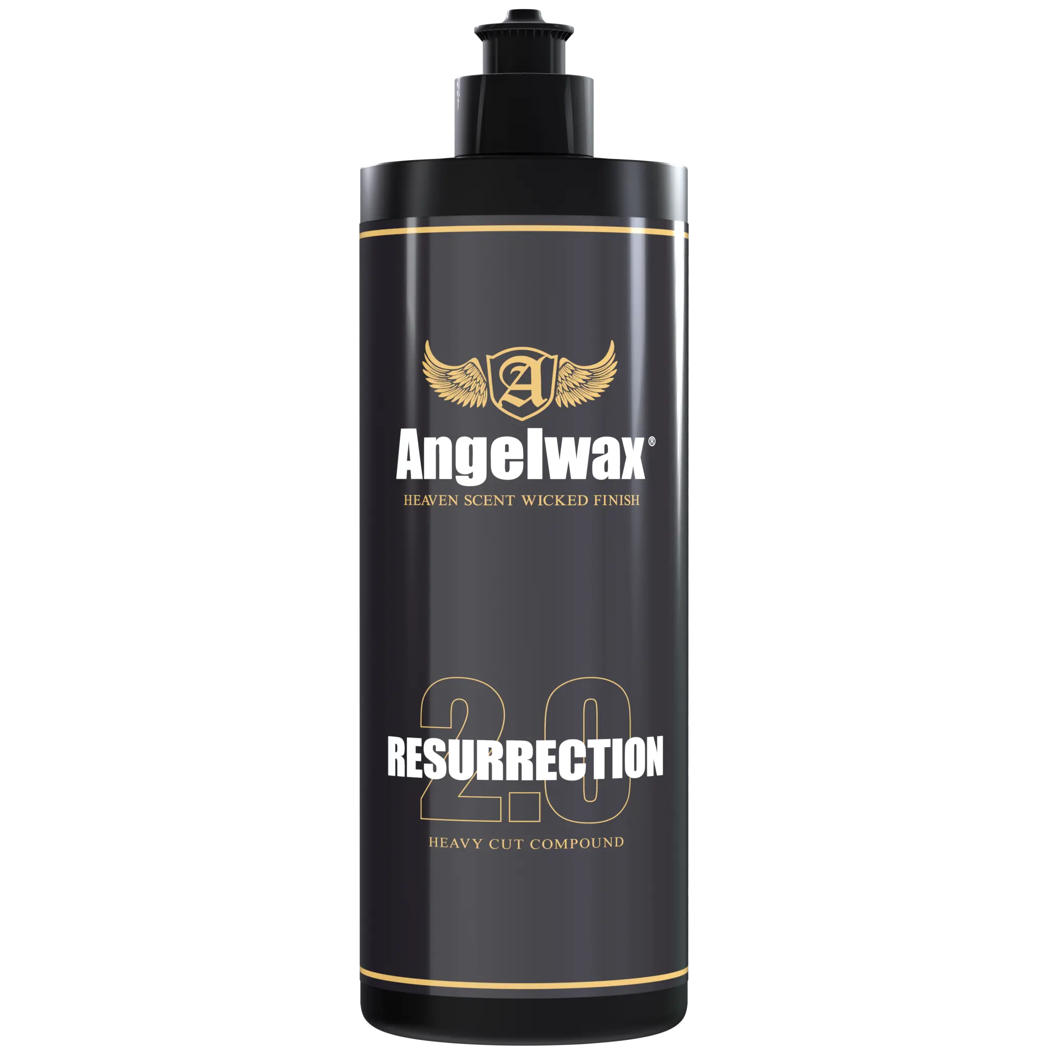 Angelwax Resurrection 2.0 Heavy Cut Compound 500ml — front of bottle