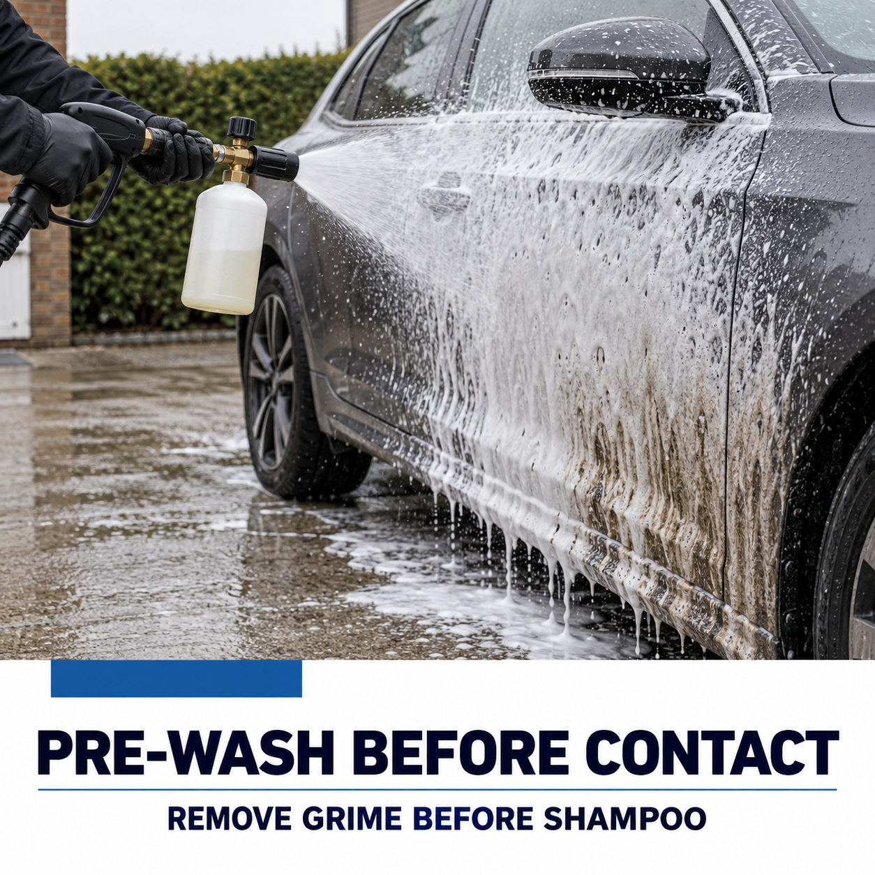 Bilt Hamber Auto Foam 5L - Pre-Wash Snow Foam — What does it look like working?