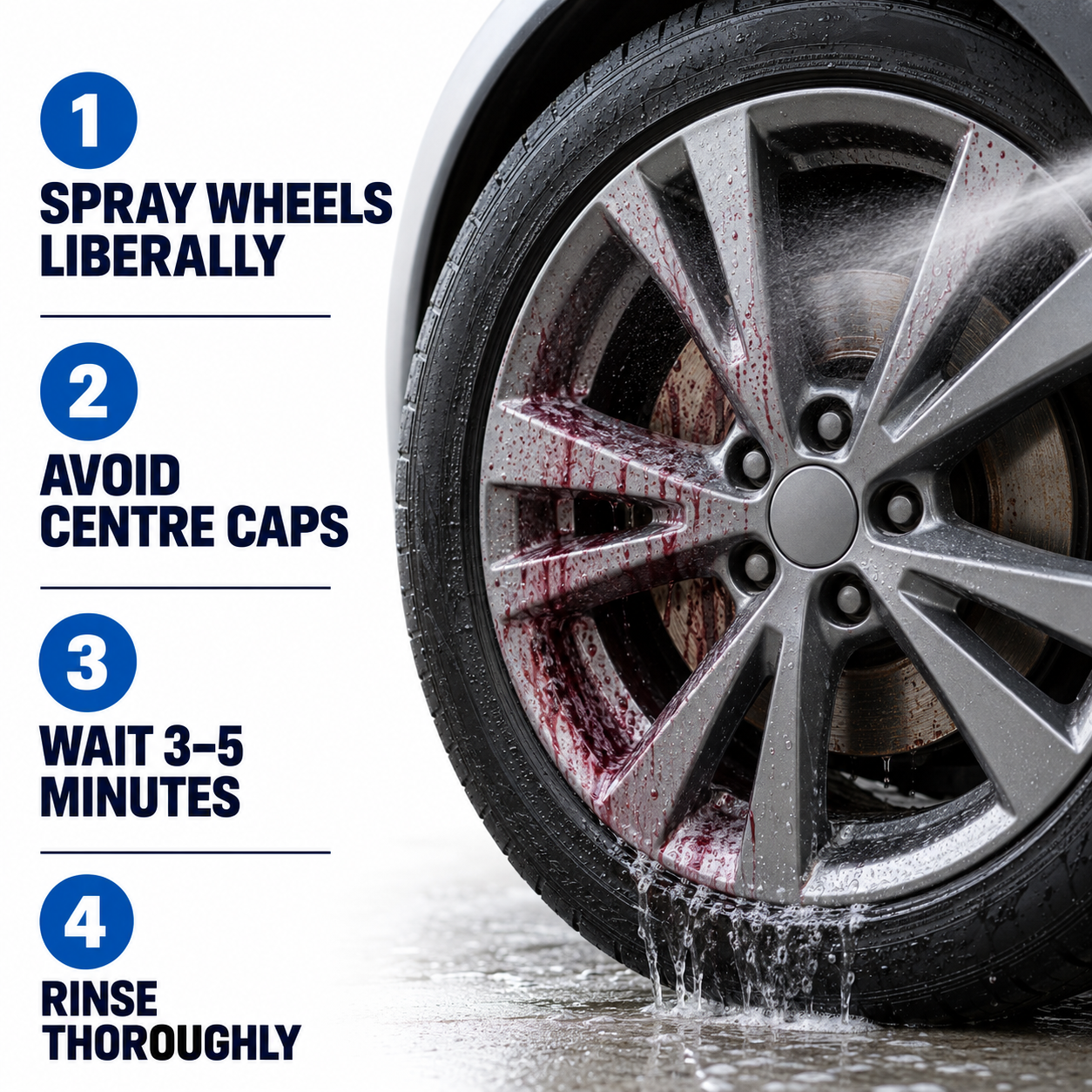 Bilt Hamber Auto-Wheel - Non-Acid, Non-Alkaline Wheel Cleaner — How do I use it?