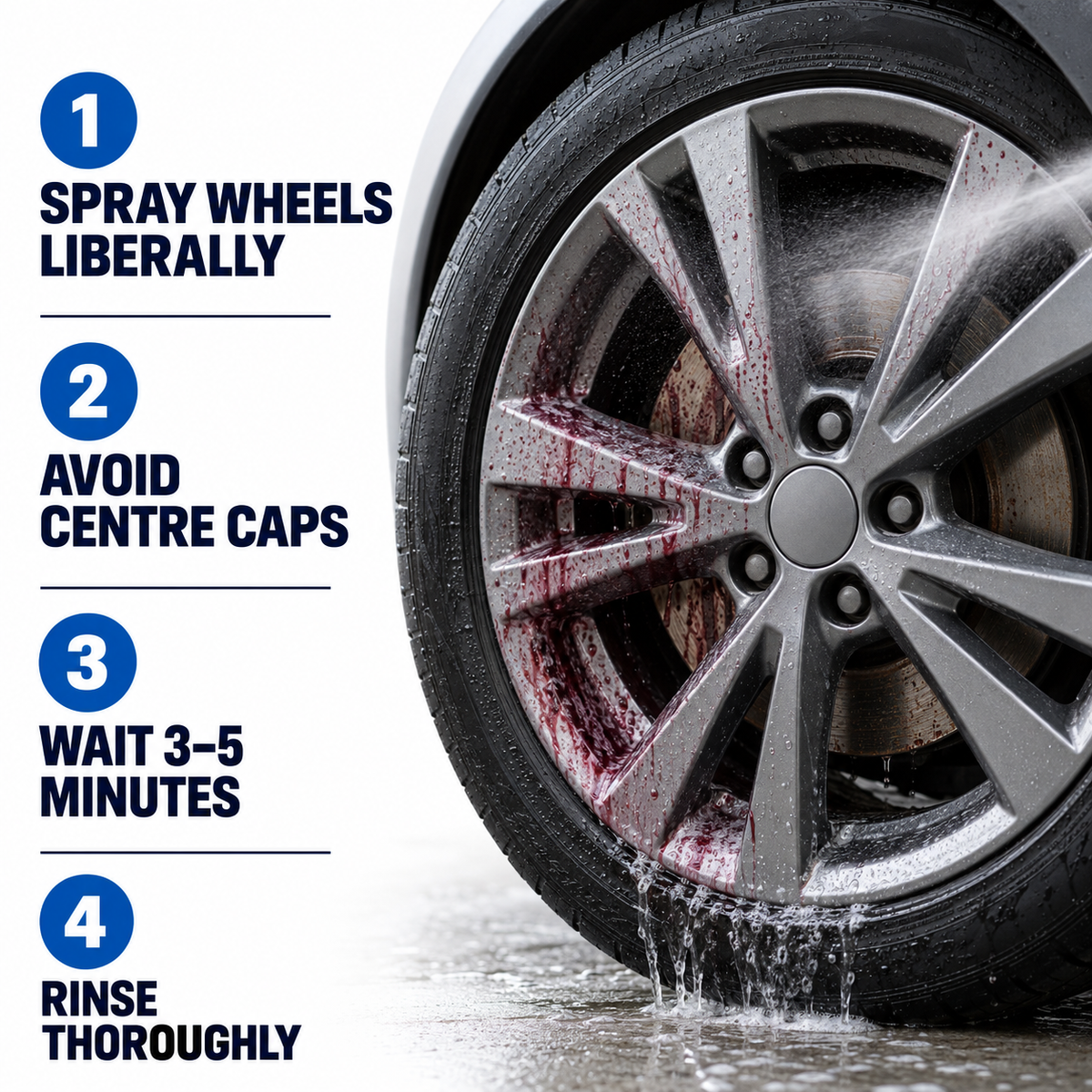 Bilt Hamber Auto-Wheel - Non-Acid, Non-Alkaline Wheel Cleaner — How do I use it?