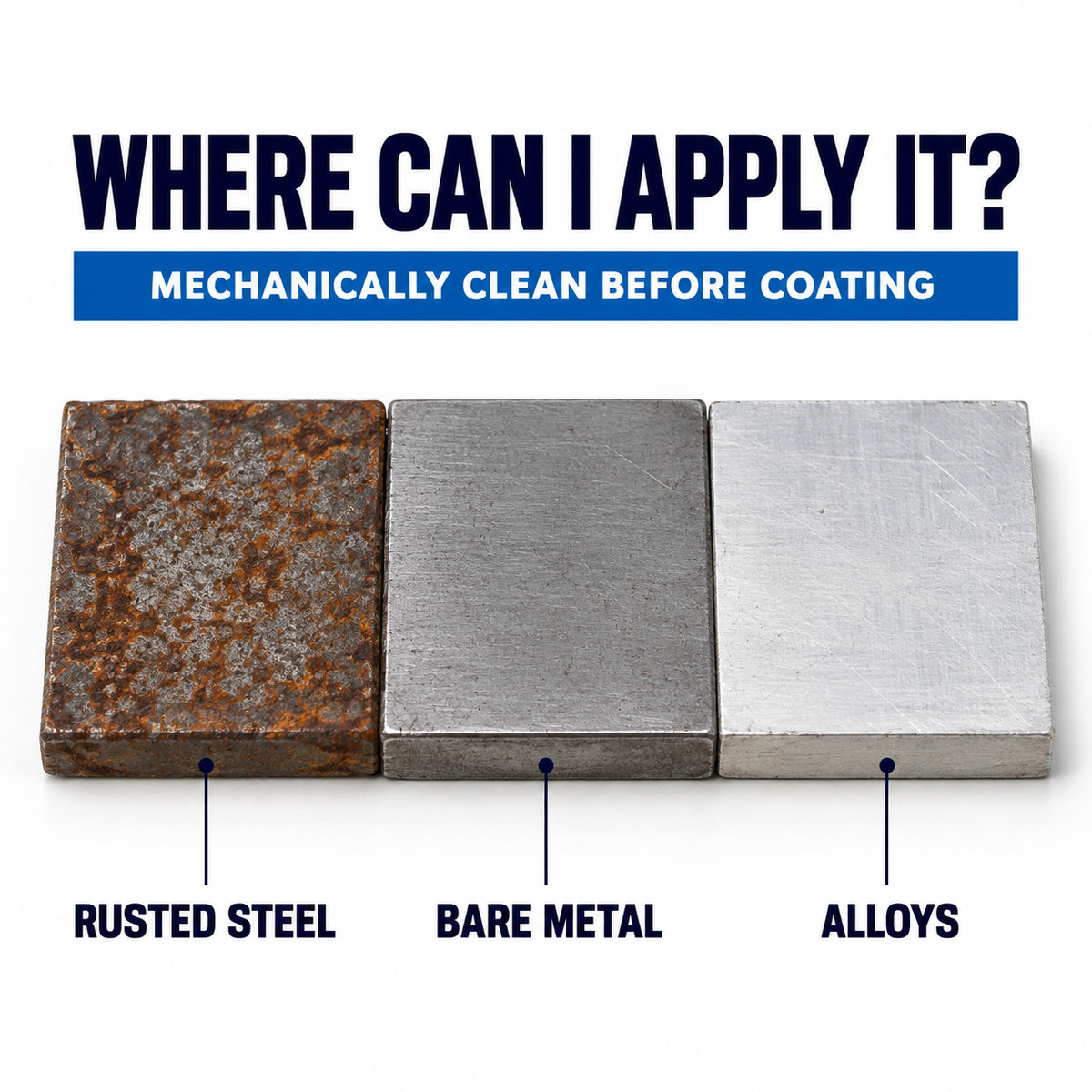 Bilt Hamber Epoxy-Mastic White Anti-Corrosion Coating 1L — What can I coat?