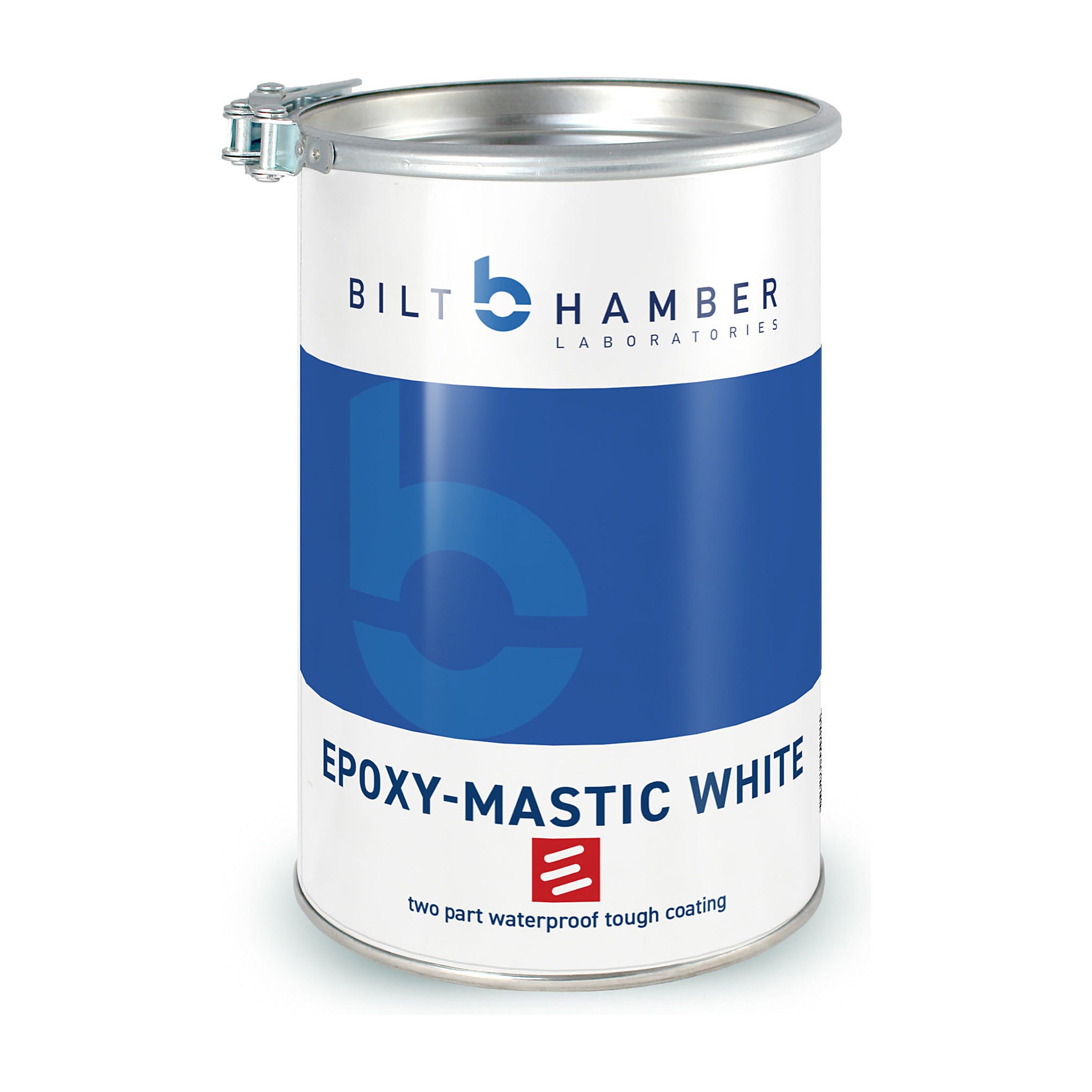 Bilt Hamber Epoxy-Mastic White 1L two-part anti-corrosion coating tin, front label