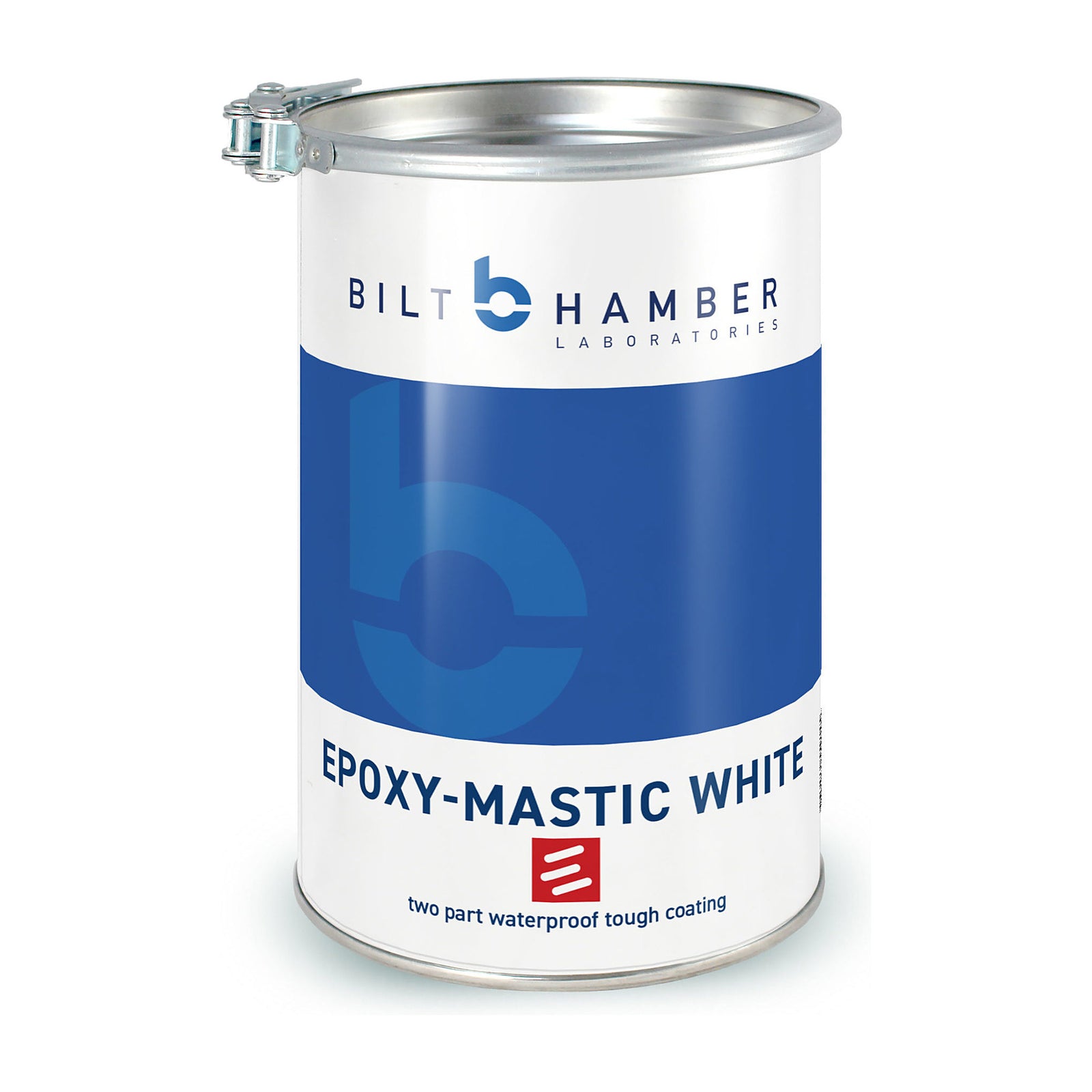 Bilt Hamber Epoxy-Mastic White 1L two-part anti-corrosion coating tin, front label