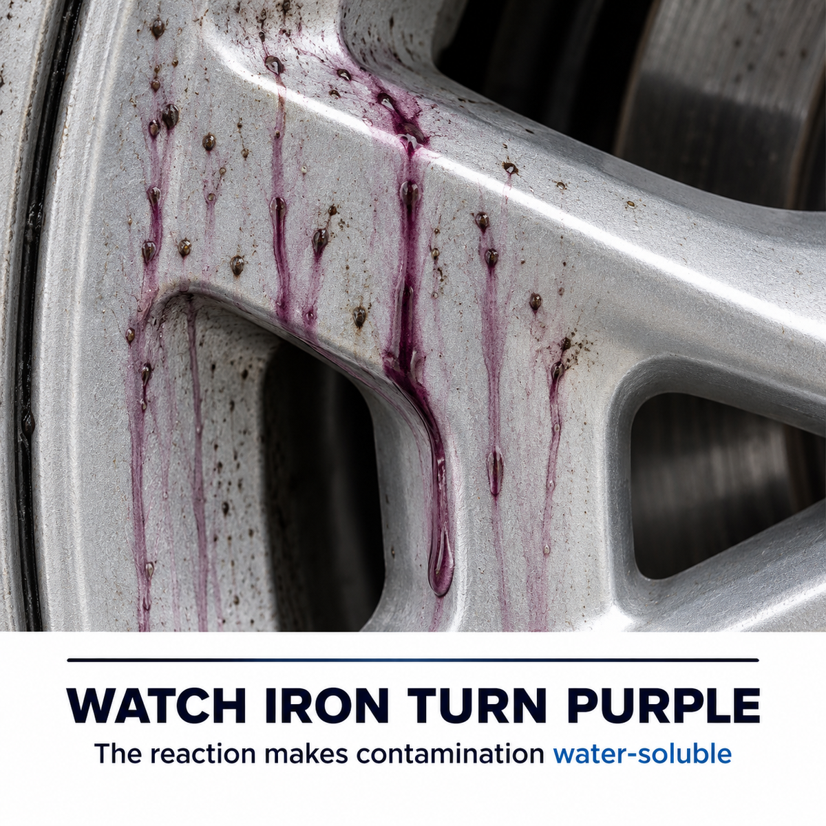 Bilt Hamber Korrosol Iron & Fallout Remover — Why does it turn purple?