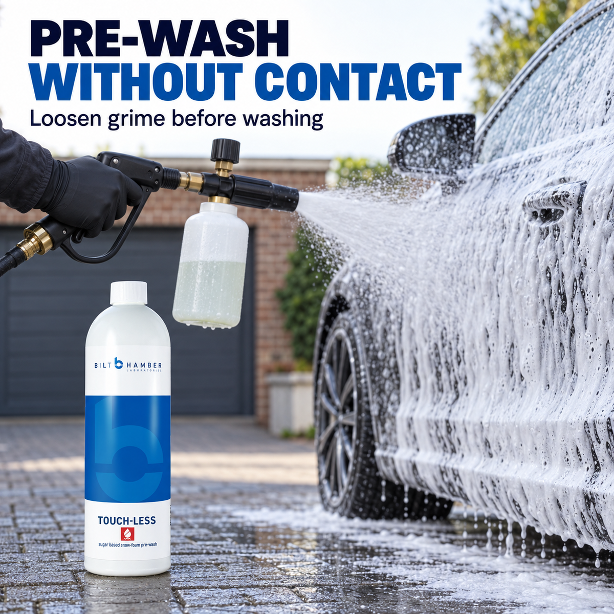 Bilt Hamber Touch-Less Pre-Wash Snow Foam — What does it look like in use?