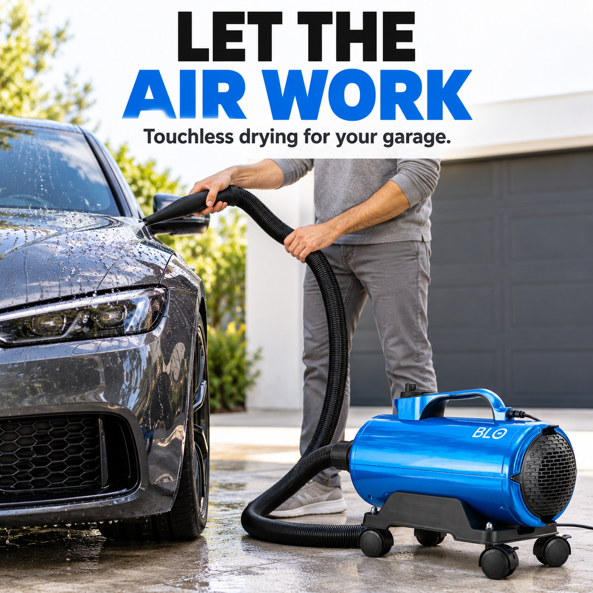 BLO AIR GT Car Dryer — Can I picture using it?