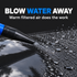 BLO-Air-S Hand Held Car Dryer — How does it remove water?