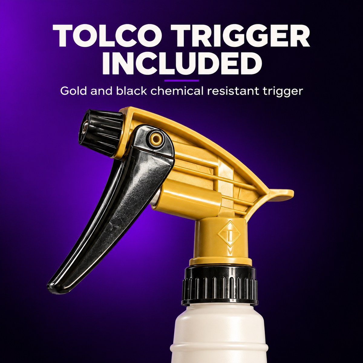 CAD 360 Spray Bottle 800ml with Tolco Acid Resistant Trigger