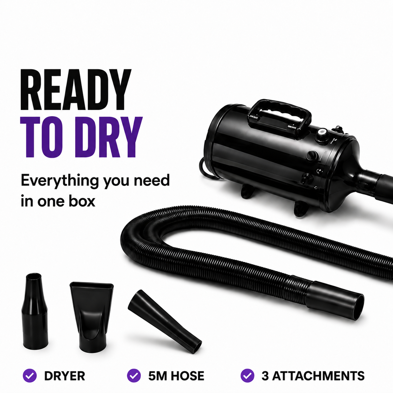 CA Detailing Heated Car Dryer & Blower