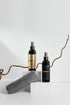 Aromatic 89 Car Care Set, perfume spray and surface cleaner on a white plinth