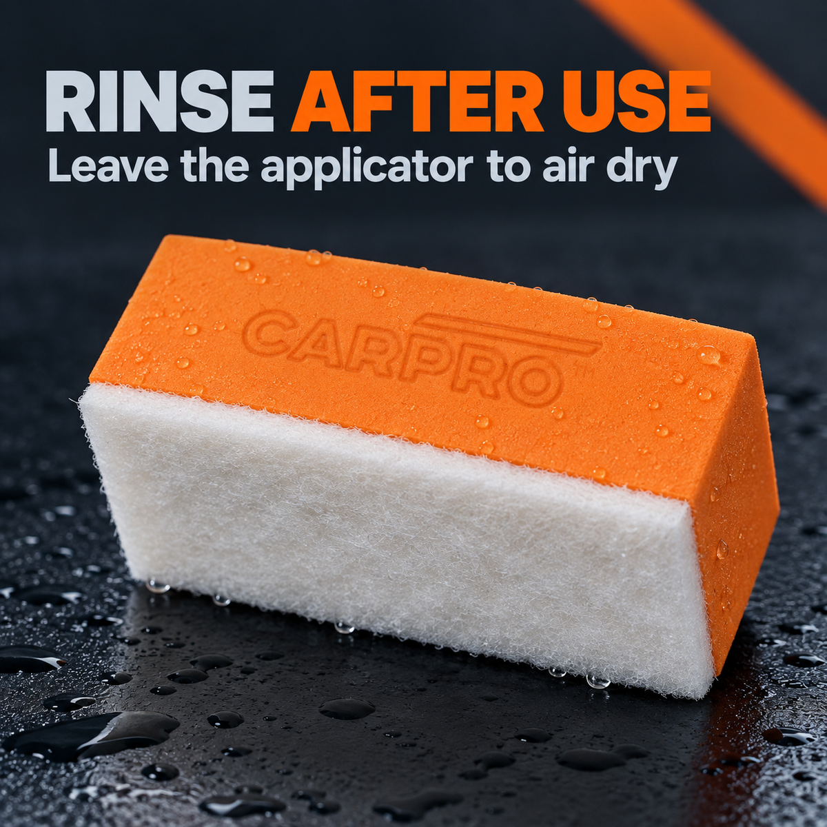 CarPro CeriGlass Applicator — What do I do afterwards?