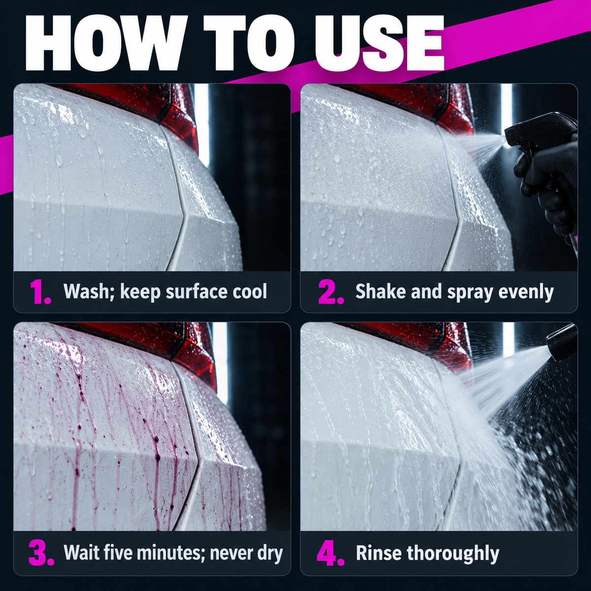 CarPro Cherry IronX Fallout Remover - Alloy Cleaner — How do I use it?