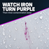 CarPro Cherry IronX Fallout Remover - Alloy Cleaner — What does the colour change mean?