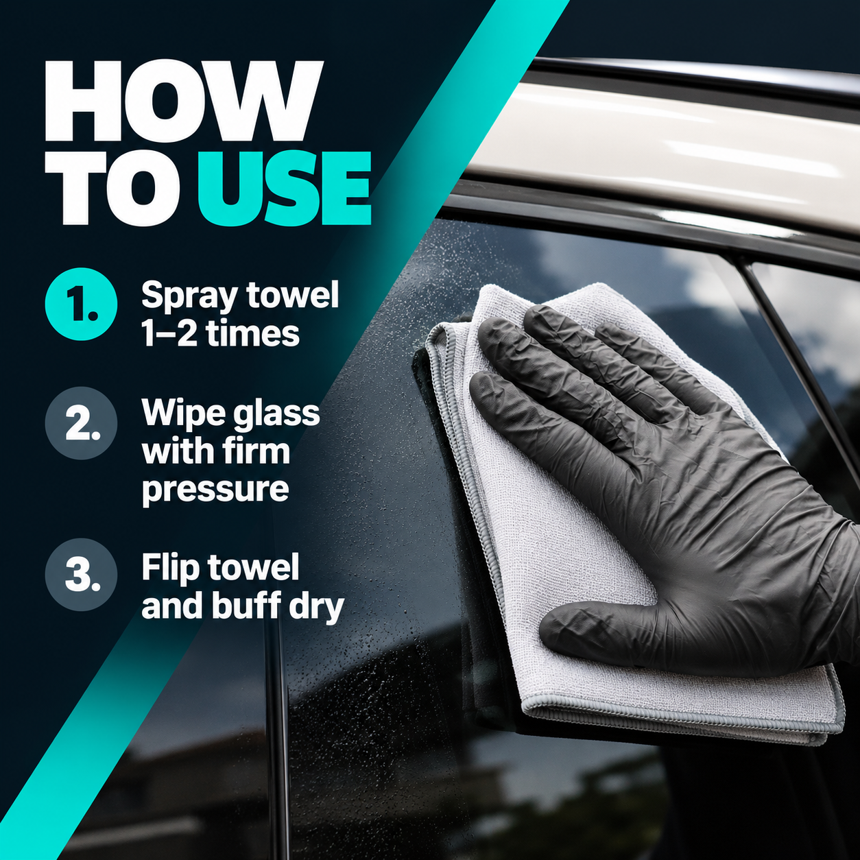 CarPro Clarify Glass Cleaner - Interior and Exterior — How do I use it?
