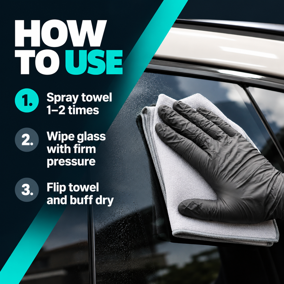CarPro Clarify Glass Cleaner - Interior and Exterior — How do I use it?