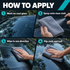 CarPro Clarify PHOBIC Glass Cleaner & Rain Repellent — How do I apply it?