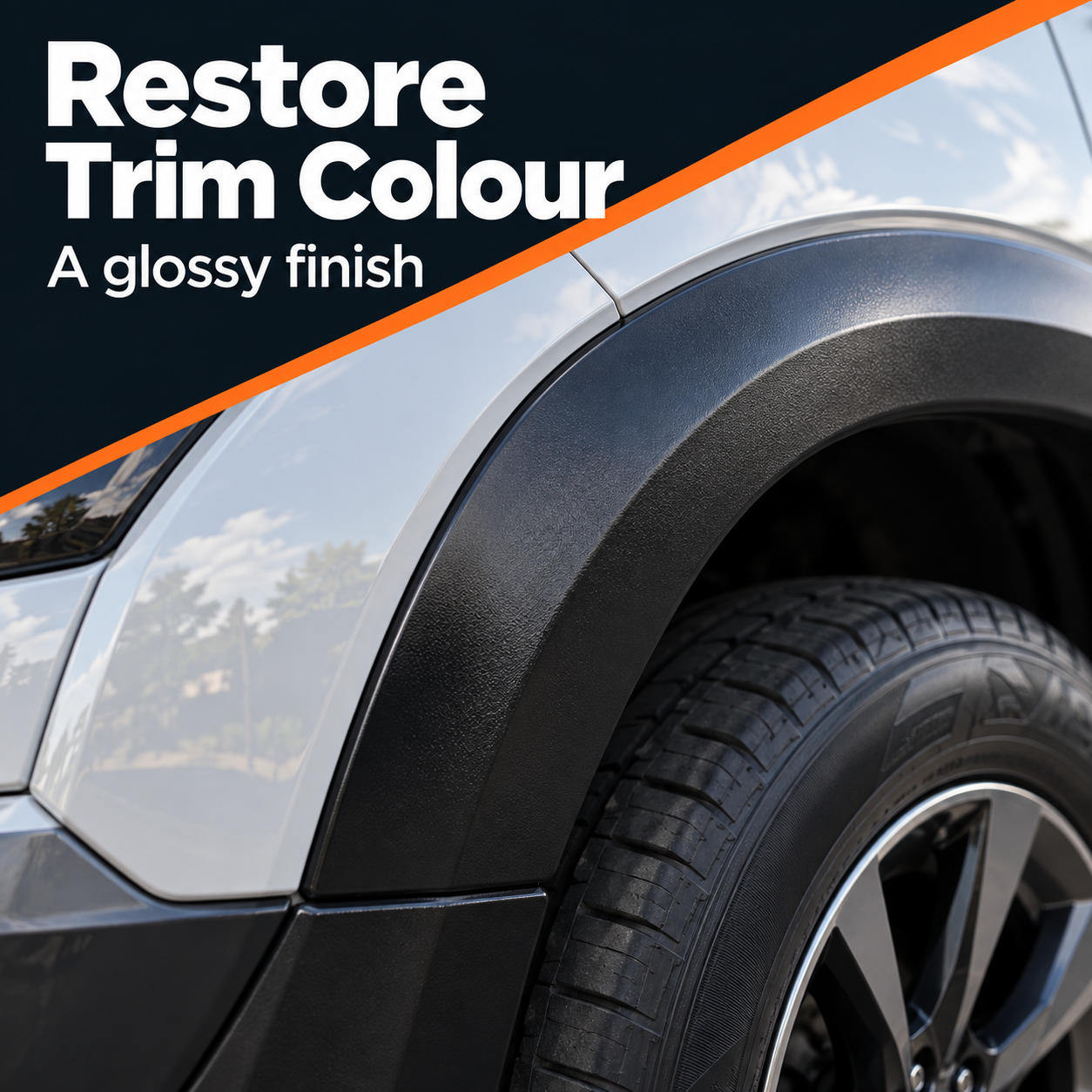 CarPro CQuartz Dlux - Plastic, Rubber & Wheel Coating Kit - 1 Year — What finish will I see?