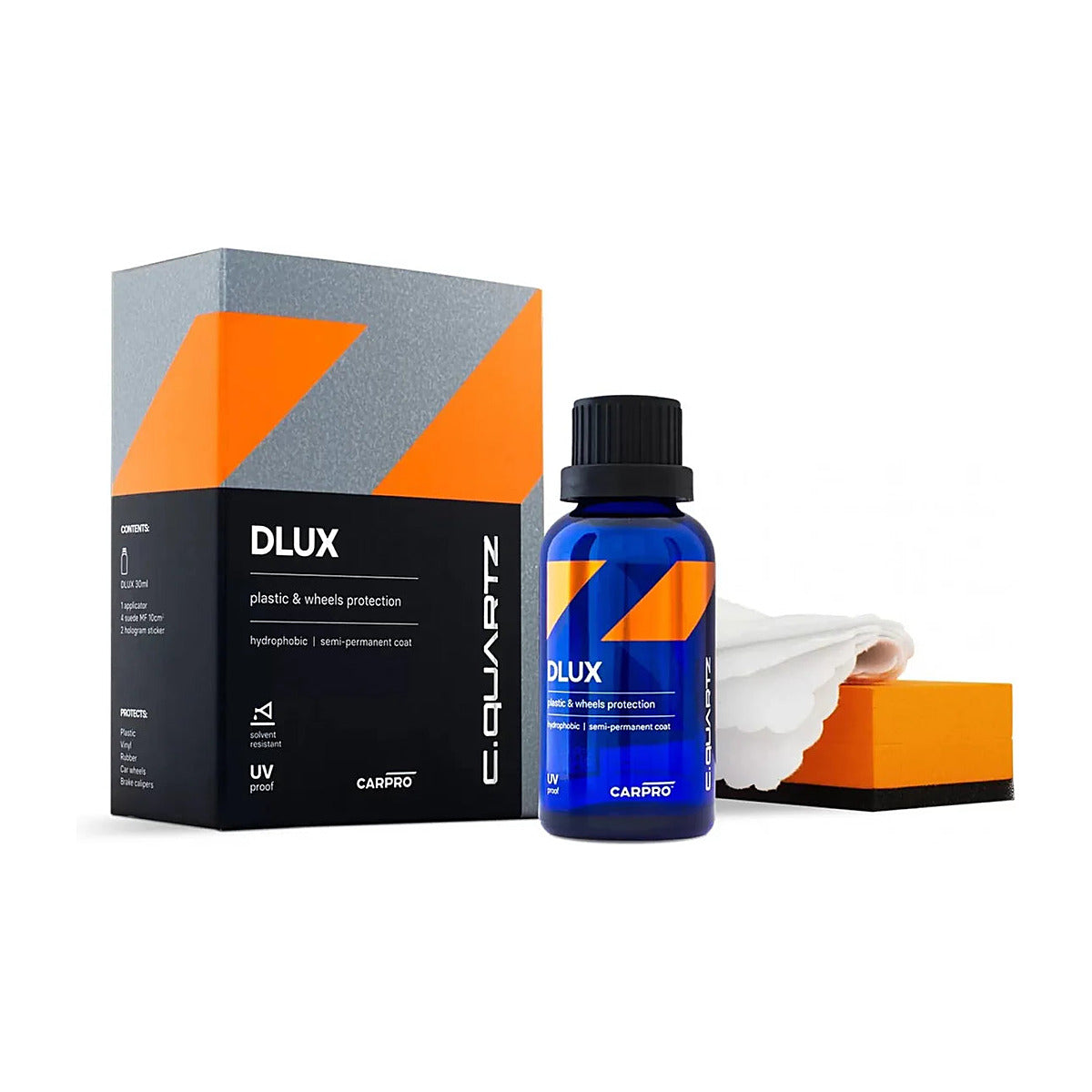 CarPro CQuartz Dlux - Plastic, Rubber & Wheel Coating Kit - 1 Year