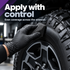 CarPro Dark Side - Tyre and Rubber Sealant — What does application look like?
