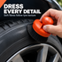 CarPro Dark Side Tyre Brush — How does it apply dressing?
