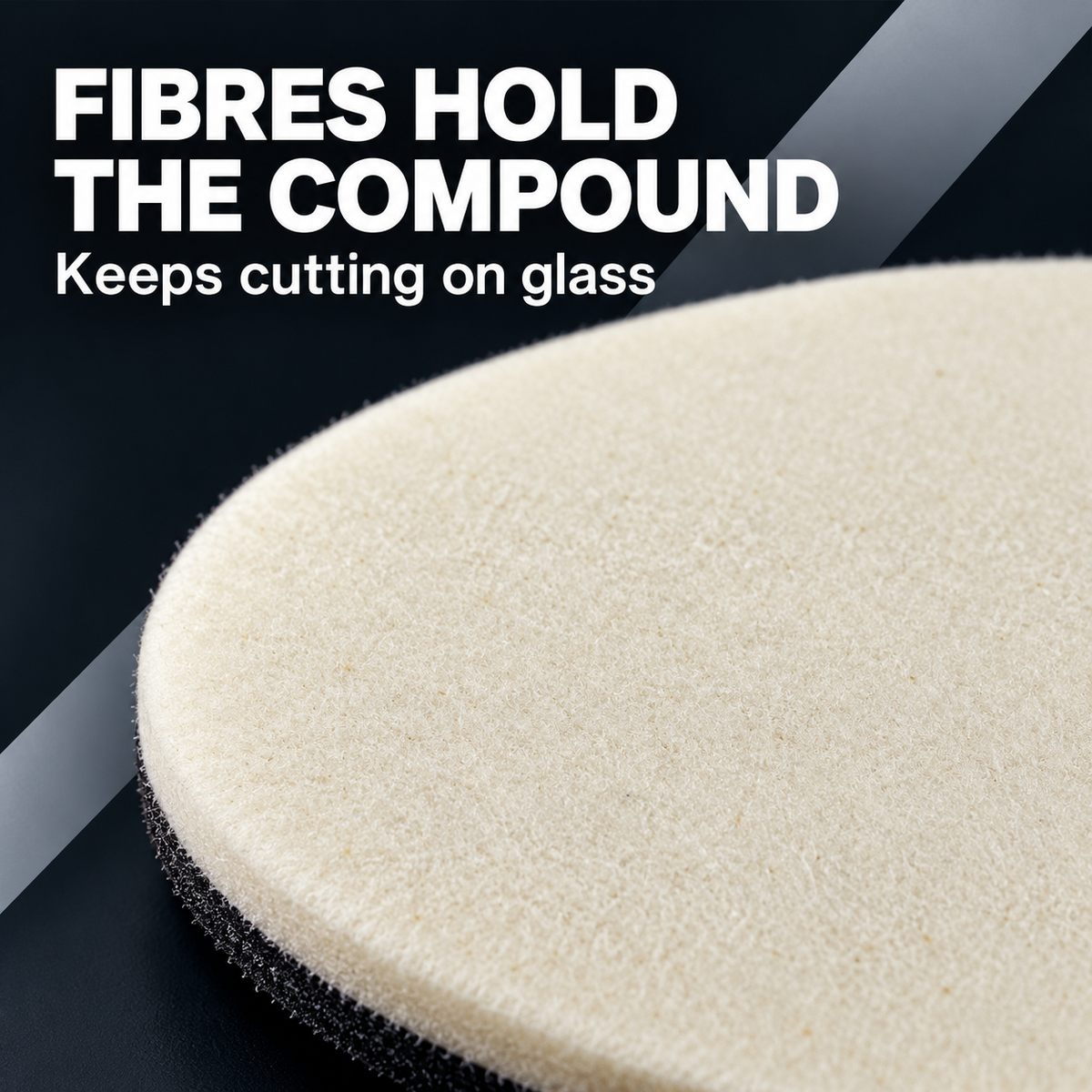 CarPro Glass Rayon Polishing Pad (Various Sizes) — Why rayon for glass?