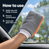 CarPro Glass Mitt for Inner Glass - Microfibre Blend Cloth — How do I use it?