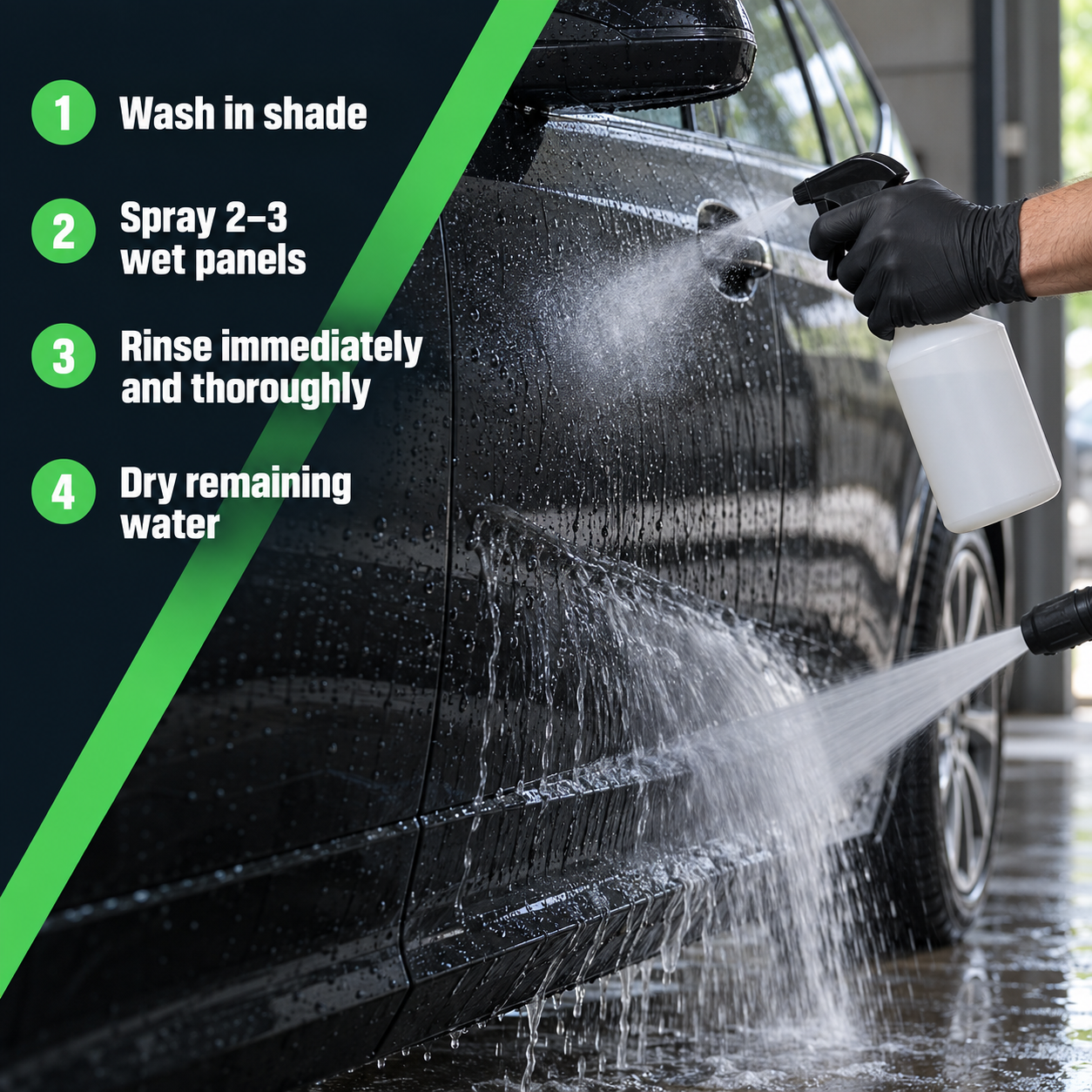 CarPro Hydro2 Lite - Spray and Rinse Sealant — How do I apply it?