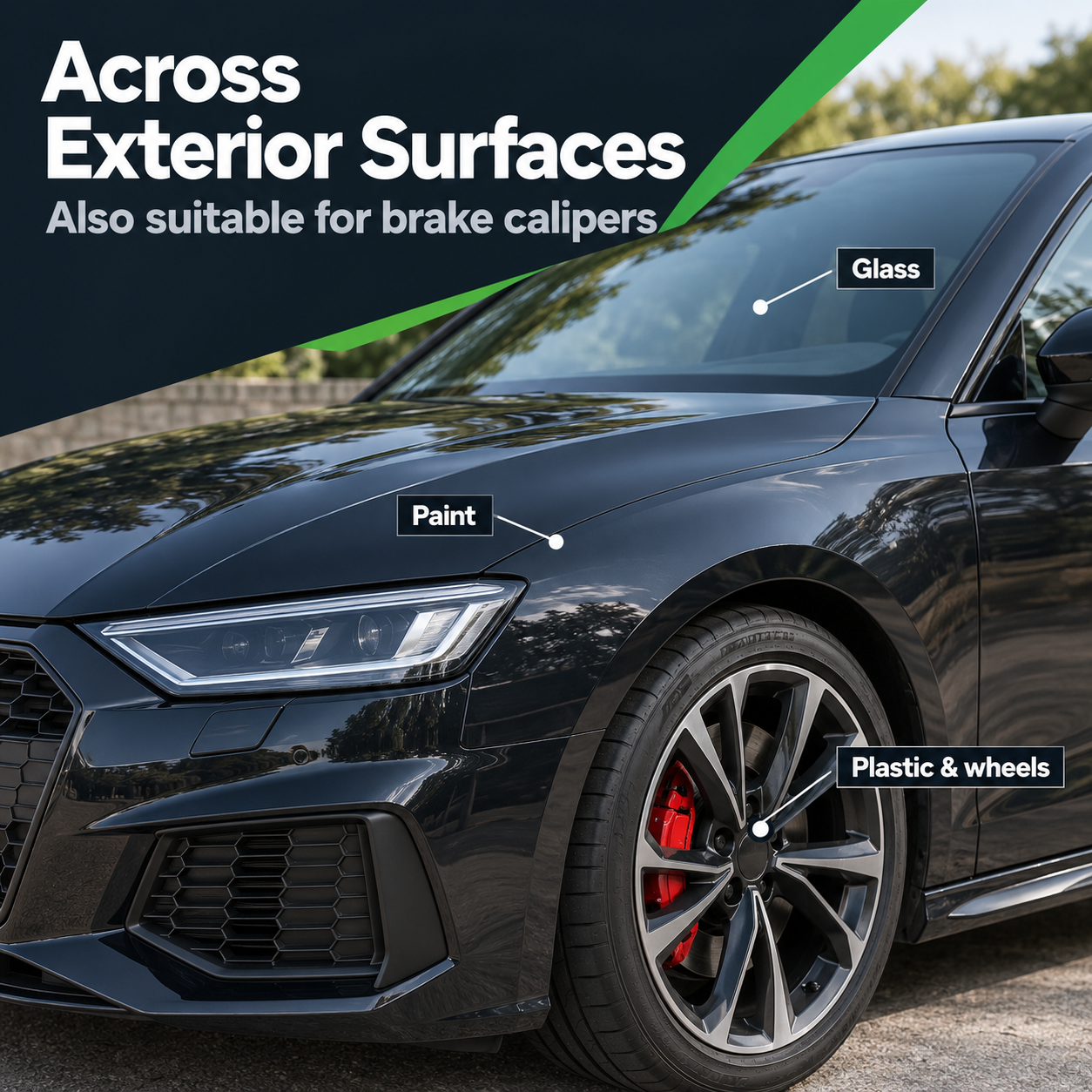 CarPro Hydro2 Lite - Spray and Rinse Sealant — Which surfaces can I treat?
