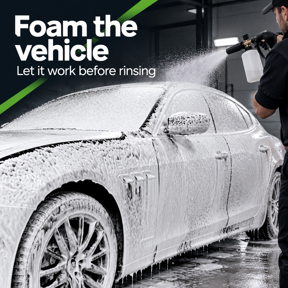 CarPro Lift - Prewash & Snow Foam — What does it look like on a car?