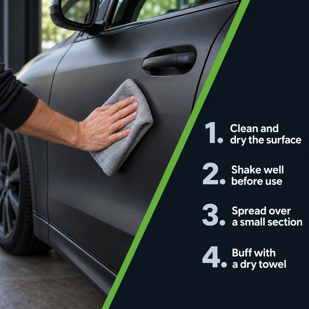 CarPro MadMatte Silica Sealant - Matte and Satin Protection — How do I apply it?