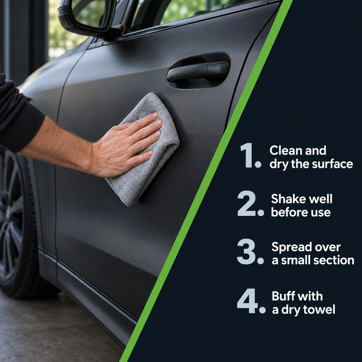 CarPro MadMatte Silica Sealant - Matte and Satin Protection — How do I apply it?