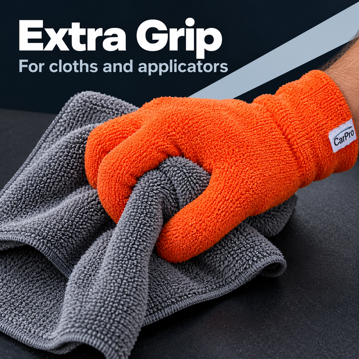 CarPro Microfibre Gloves — How do they help handling?