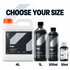 CarPro Perl - Plastic, Engine, Rubber and Leather Coat — Which size can I choose?
