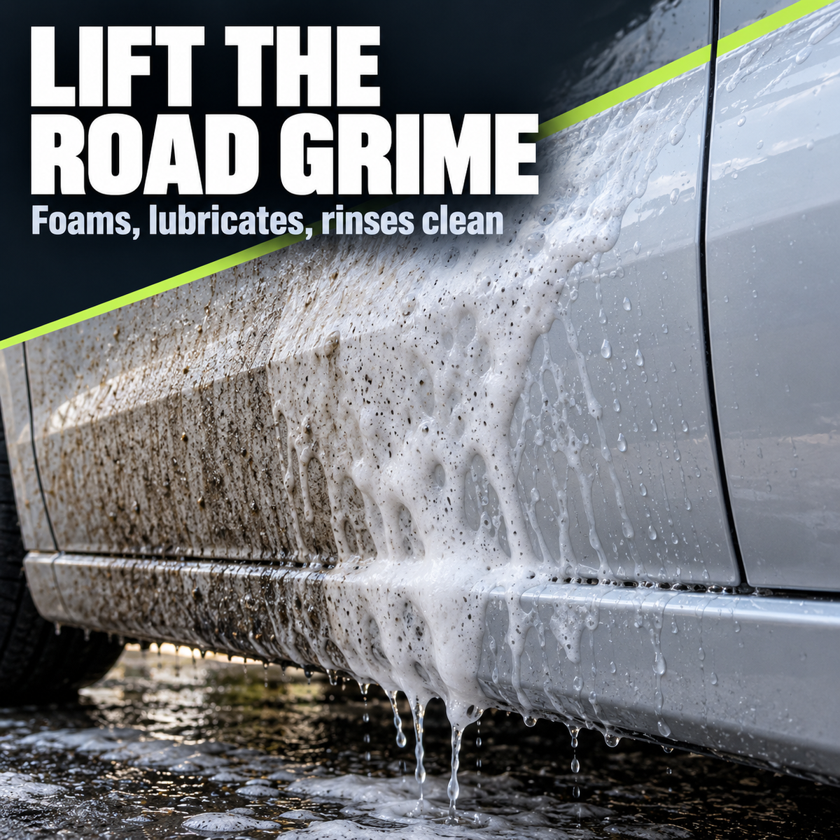 CarPro Reset Intensive Car Shampoo - Road Grimes Remover — What happens to road grime?