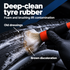 CarPro RETYRE Dedicated Tyre Cleaner — What does it remove?
