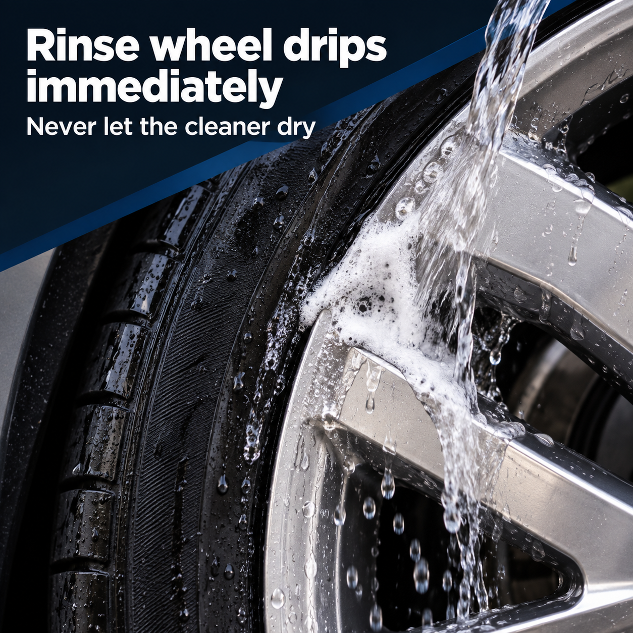 CarPro RETYRE Dedicated Tyre Cleaner — What if it drips onto a wheel?