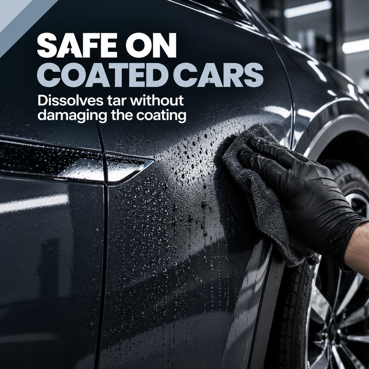 CarPro TarX Tar Remover Adhesive Remover - Degreasing Agent — Can I use it on a coated car?